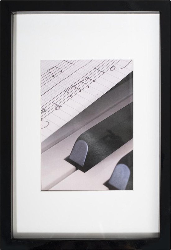 Fotolijst - Henzo - Piano - Fotomaat 20x30 cm - Zwart | bol
