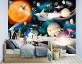 Walltastic Space Space Wallpaper - XXL Poster Wallpaper - Chambre d'enfant - 305 x 244 cm
