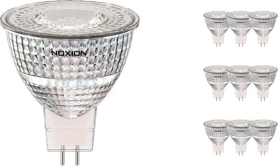 Voordeelpak 10x Noxion LED Spot GU5.3 MR16 36D - Wit | Vervangt 50W.