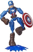 Marvel - Avengers - Captain America Classic - Bend and Flex
