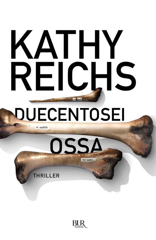 La serie di Temperance Brennan 12 - Duecentosei ossa - cover