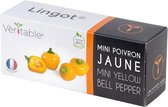 Véritable® Lingot® Organic mini yellow Pepper - BIO MINI GELE PEPERS navulling voor alle Véritable® binnenmoestuin-toestellen