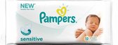 Pampers Babydoekjes Sensitive Navulpak 12 doekjes