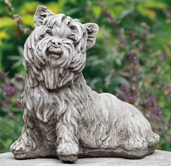 bereiken succes infrastructuur Tuinbeeld Yorkshire Terrier Hond | Stenen Beelden | Dieren Beelden | Stenen  Honden... | bol.com