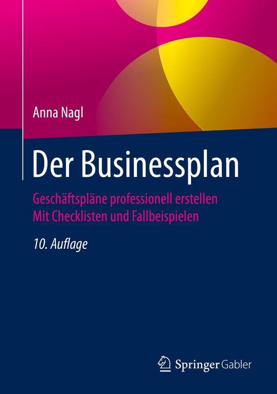 Business and Economics (German Language) - Der Businessplan - cover