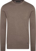 Pullover Taupe  Ronde Hals  Dom Tower