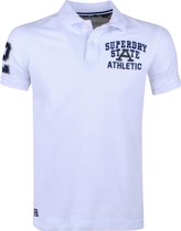 Superdry - Heren Polo - Superstate - Wit
