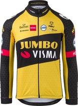 AGU Fietsshirt Lange Mouwen Team Jumbo Visma Heren - Geel - L