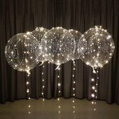 5 stuks LED Ballon XL - warm wit - 40 cm - verlichte ballon met lampjes