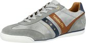 Pantofola d'Oro Vasto Sneakers - Heren Leren Veterschoenen - Grijs - Maat 45