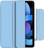 Shop4 - iPad Air (2022) / iPad Air (2020) Hoes - Magnetische Smart Cover Licht Blauw