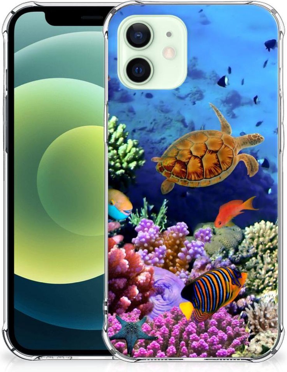 iPhone 12 Mini Case Anti-shock Vissen
