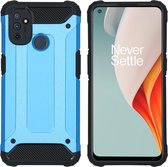 iMoshion Rugged Xtreme Backcover OnePlus Nord N100 hoesje - Lichtblauw
