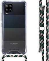 iMoshion Hoesje Geschikt voor Samsung Galaxy A42 Hoesje Met Koord - iMoshion Backcover met koord - Transparant