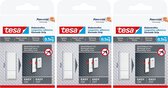 45x Tesa Powerstrips voor behang/pleister klusbenodigdheden - Klusbenodigdheden - Huishouden - Plakstrips/powerstrips - Dubbelzijdig - Zelfklevend - Tape/strips/plakkers