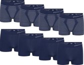 Pierre Cardin - Heren Onderbroeken 8-Pack Seamless Boxers - Blauw - Maat S