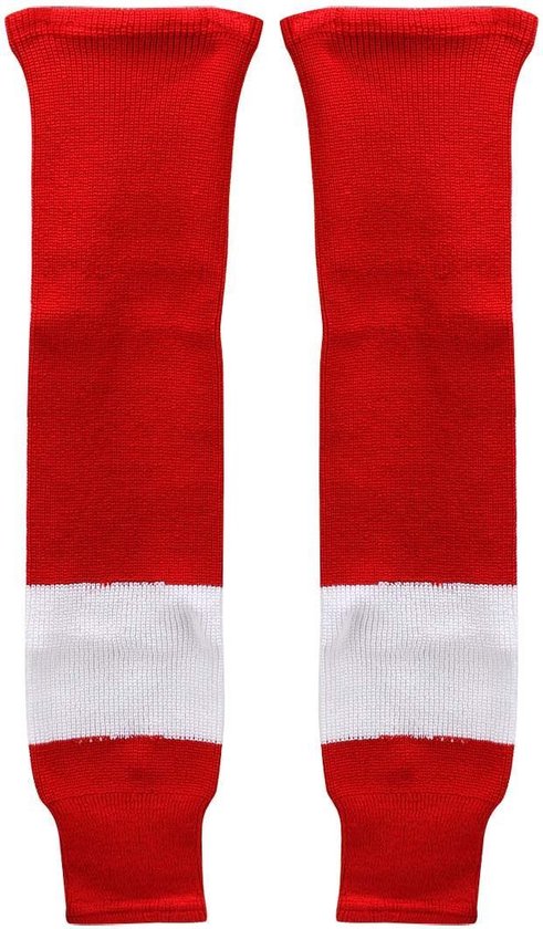 IJshockey sokken Junior Detroit Redwings rood/wit