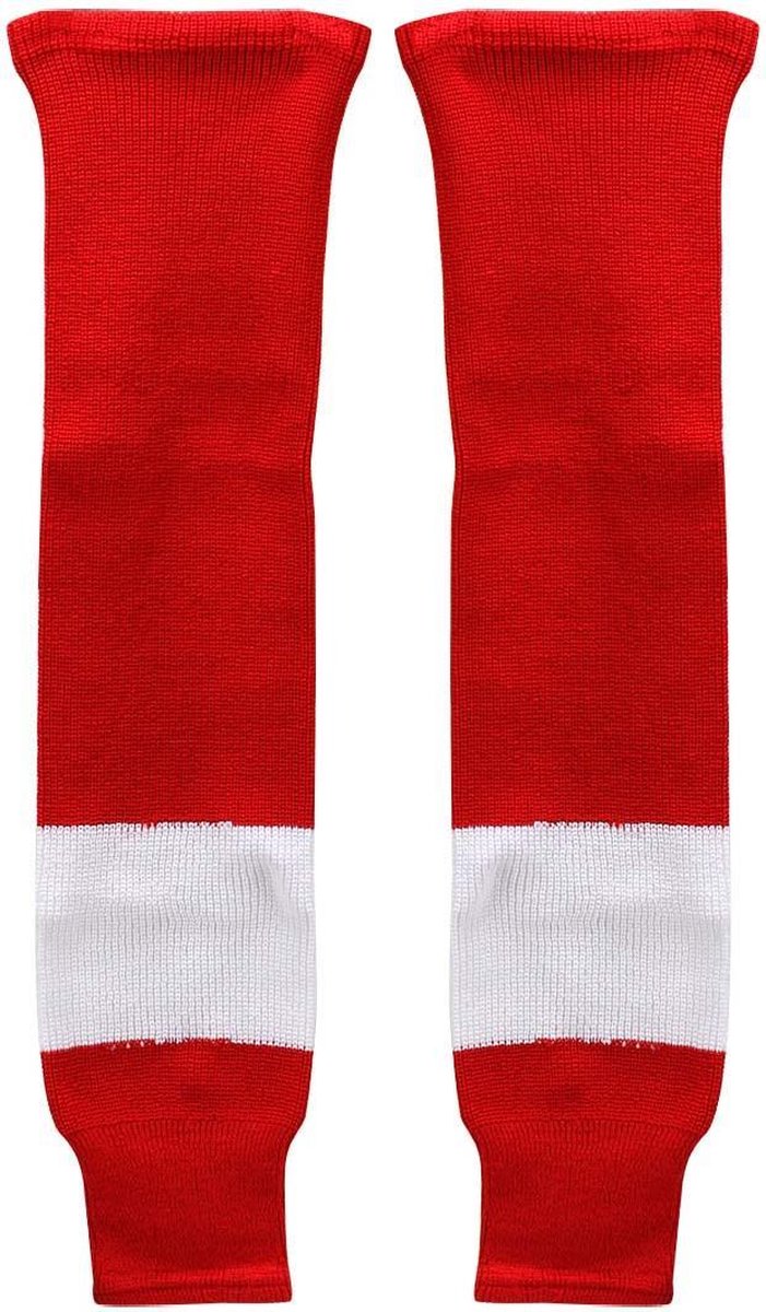 IJshockey sokken Junior Detroit Redwings rood/wit