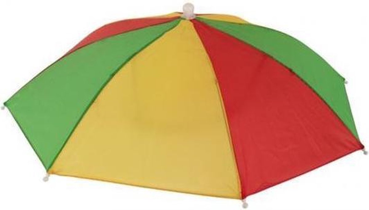 Uit plaats Goot Hoofd paraplu - rood-geel-groen | bol.com
