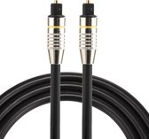 ETK Digital Optical kabel 1 meter / toslink audio male to male / Optische kabel PVC series - zwart