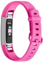 By Qubix - FitBit Alta HR siliconen bandje met gesp (Large) - Roze - Fitbit alta bandjes