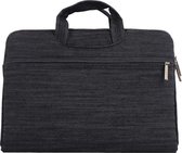 Denim laptoptas 15.4 inch - Zwart