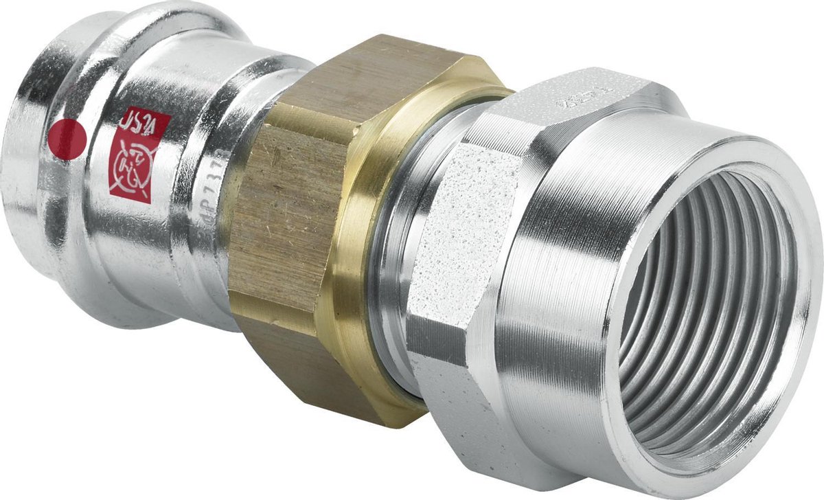 Viega Prestabo Fitting met 2 aansluitingen