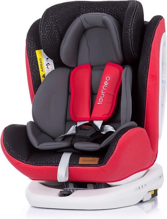 Detective knal Brig Autostoel Tourneo isofix rood 0-36 kg 360 graden draaibaar | bol.com