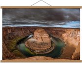 Schoolplaat – Glen Canyon National Recreation Area - VS - 90x60cm Foto op Textielposter (Wanddecoratie op Schoolplaat)