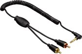 Hama Audiokabel Flexi Slim 3,5mm Jack - 2 Cinch 1.5m 3ster