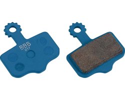 BBB Cycling Remblokjes Fiets - DiscStop - Remblokken MTB en Trekkingfiets - Compatibel met SRAM / Avid Schijfremmen - Blauw - BBS-441T