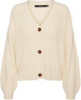 Vmlea Ls V-neck Cardigan Noos 10243769 Birch