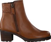 Gabor 803.1 Enkellaarsjes - Enkelboots - Dames - Cognac - Maat 36