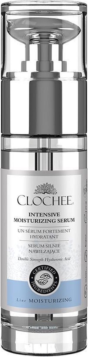 Clochee® - Intensief vochtinbrengend serum hyaluronzuur - intensieve hydratatie - 100% natuurlijk - ECO - verzacht - kalmeert - 30ml