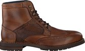 Omoda 633 Veterboots - Laarzen Met Veters - Heren - Cognac - Maat 42