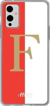 6F hoesje - geschikt voor OnePlus 9 -  Transparant TPU Case - Feyenoord - F #ffffff