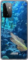 6F hoesje - geschikt voor Samsung Galaxy A72 -  Transparant TPU Case - Coral Reef #ffffff
