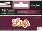 Crafter's Companion Die'sire Essentials Only Words Snijmal Nederlands - Liefs