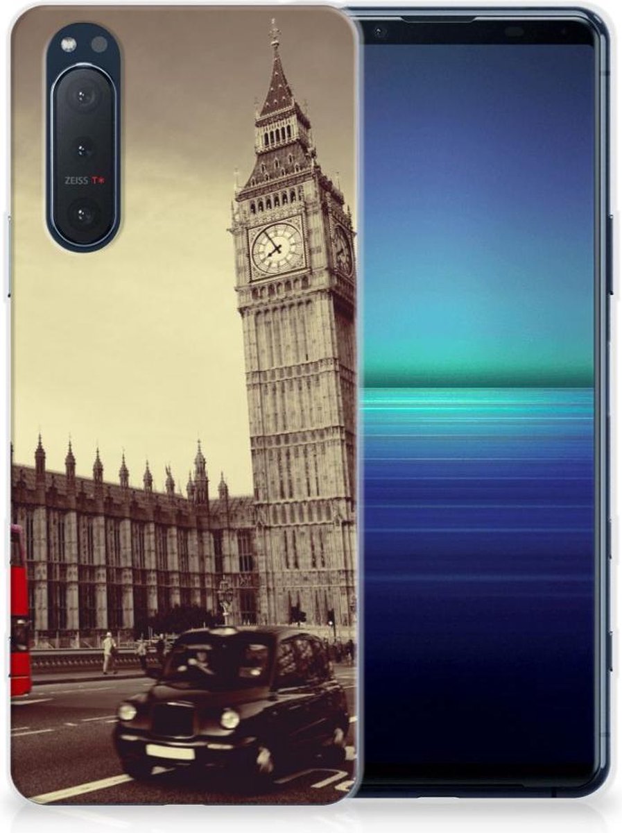 Sony Xperia 5II Siliconen Back Cover Londen