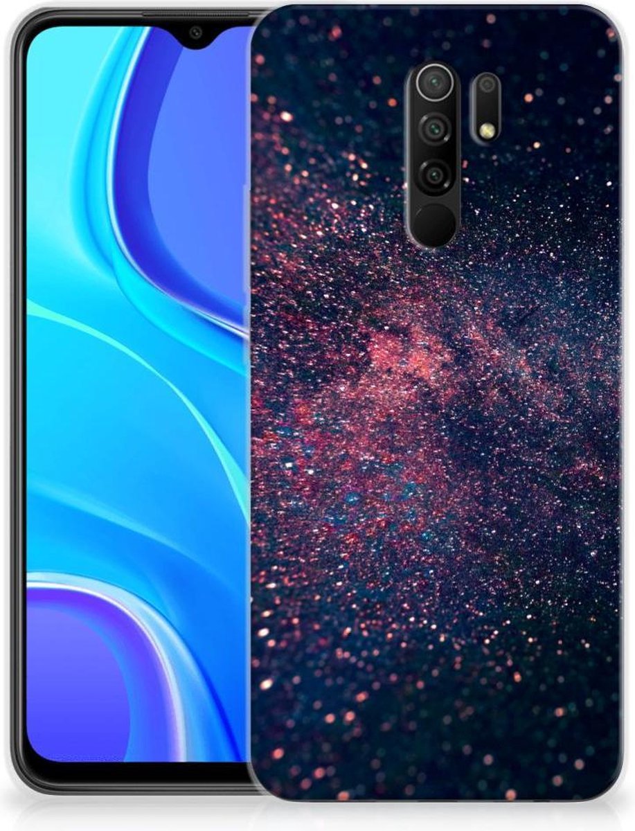 Xiaomi Redmi 9 TPU Hoesje Stars