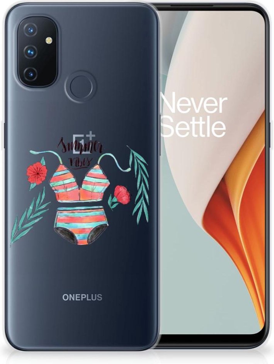 OnePlus Nord N100 Telefoonhoesje met Naam Boho Summer