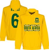 Sweat à Capuche South Africa Kolisi 6 Rugby Team - Jaune - L