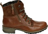 Josef Seibel SANDRA 91 - Volwassenen VeterlaarzenHalf-hoge schoenen - Kleur: Cognac - Maat: 39