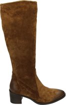 Donna Carolina 42.005.047 - Volwassenen Lange laarzen - Kleur: Cognac - Maat: 39
