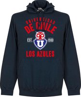 Universidad de Chile Established Hoodie - Navy - XL