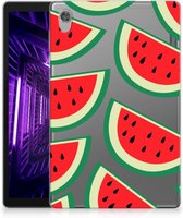 Tablethoes Lenovo Tab M10 HD (2de generatie) TPU Bumper Watermelons met doorzichte zijkanten