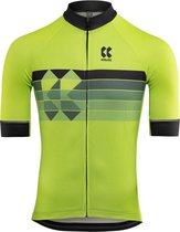 Kalas Motion Z Fietsshirt Heren Groen/Zwart Maat 2/S