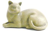 Cozy Cat Fawn Liggend - Katten Asbeeld Dieren Urn Voor Uw Geliefde Poes Kat 0,41 L