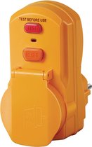 Brennenstuhl Veiligheidsstekker Veiligheidsadapter. geel