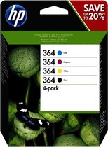 HP 364 N9J73AE - inktcartridges - 4-Pack